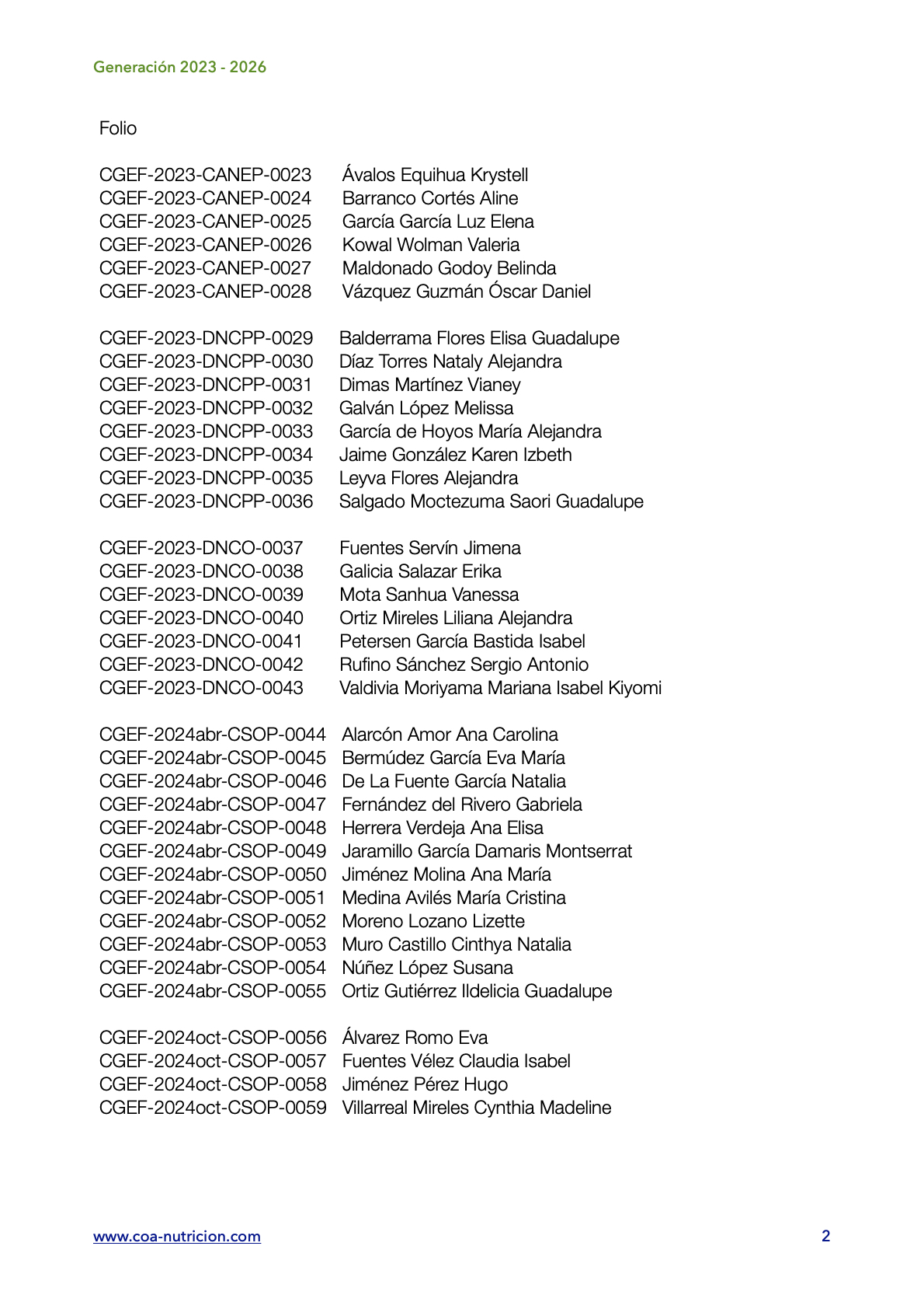 ‎Verificación plataforma CGEF23-26 COA 28may26.‎2